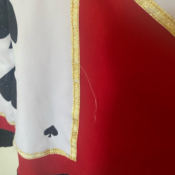 Queen of Hearts Women’s Halloween Costume Dress - Picture 7 of 8